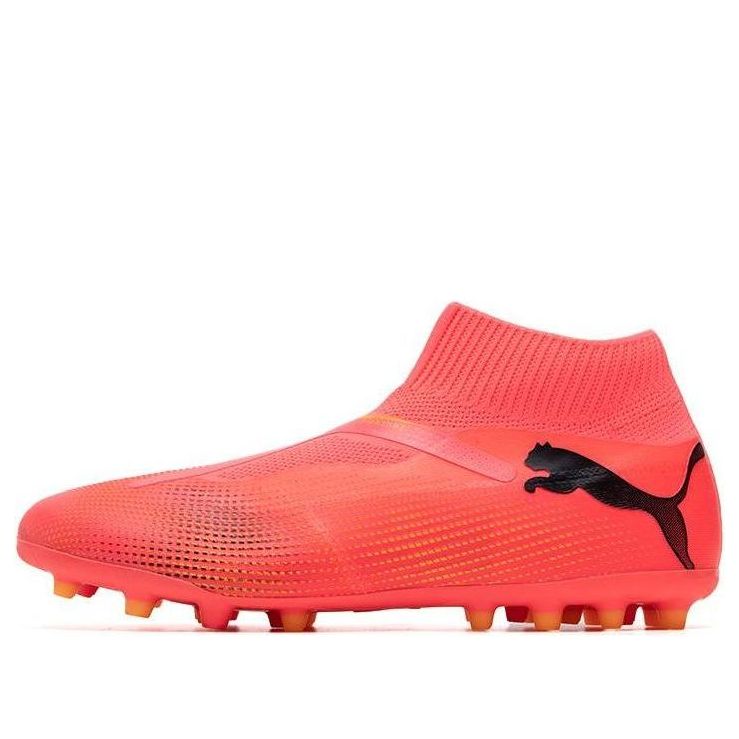 PUMA Future 7 Match + Laceless MG Soccer Sneakers 'Pink' 107712-03