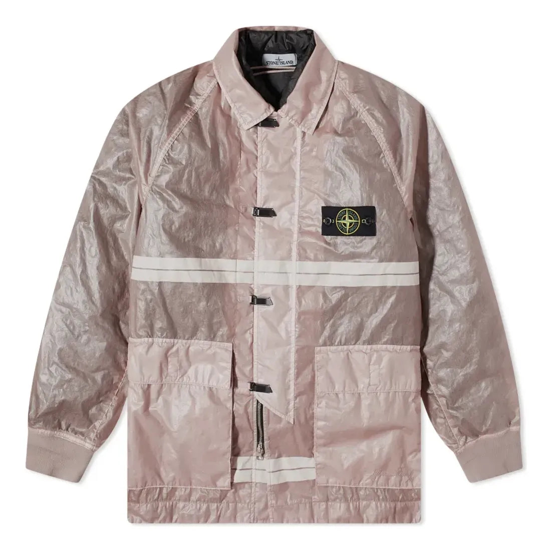 STONE ISLAND 40th Anniversary Detachable Inner Down Lined Ja 'Rose Quartz' 7715444Q2-V0086