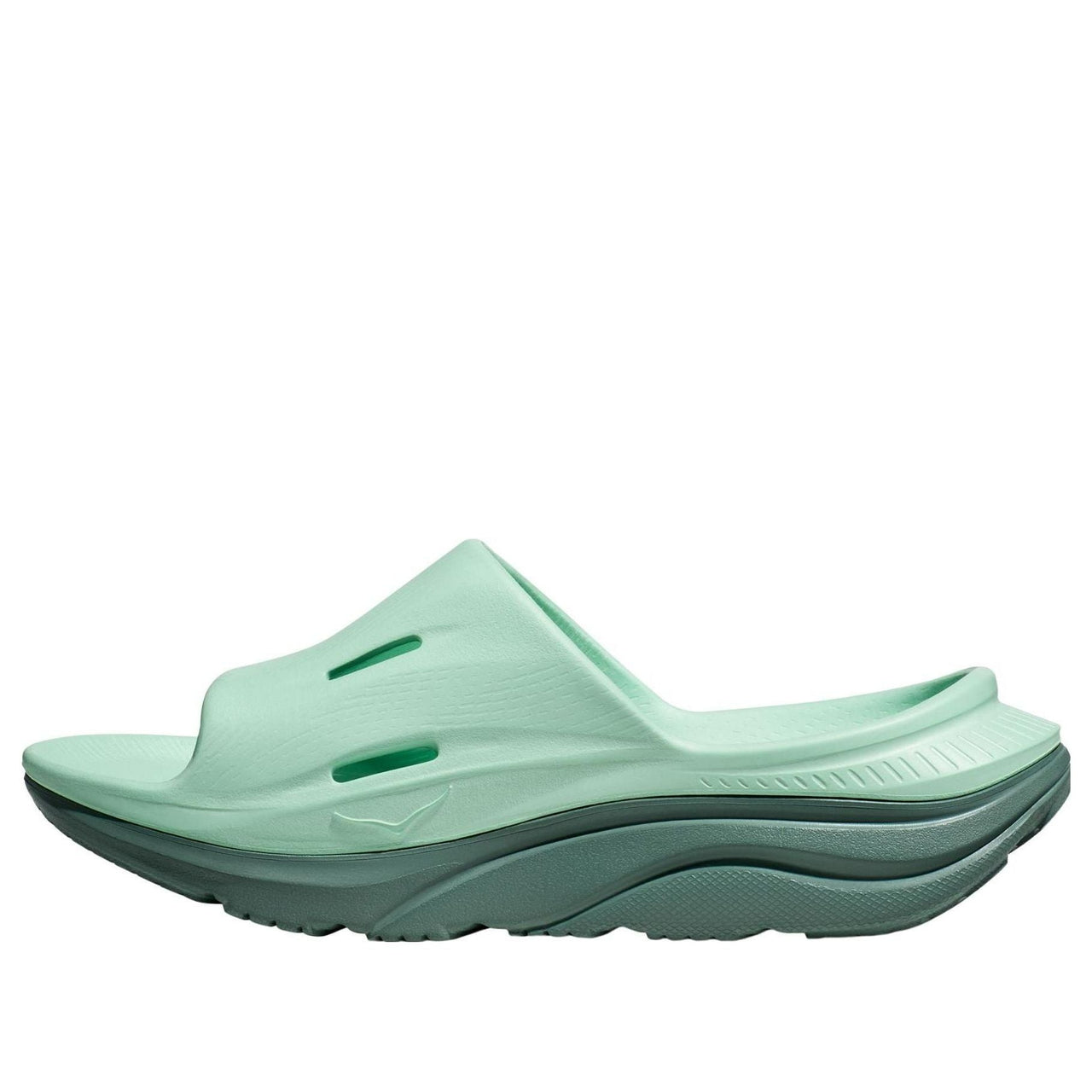 HOKA ONE ONE Ora Recovery Slide 3 'Mist Green Trellis' 1135061-MGTR