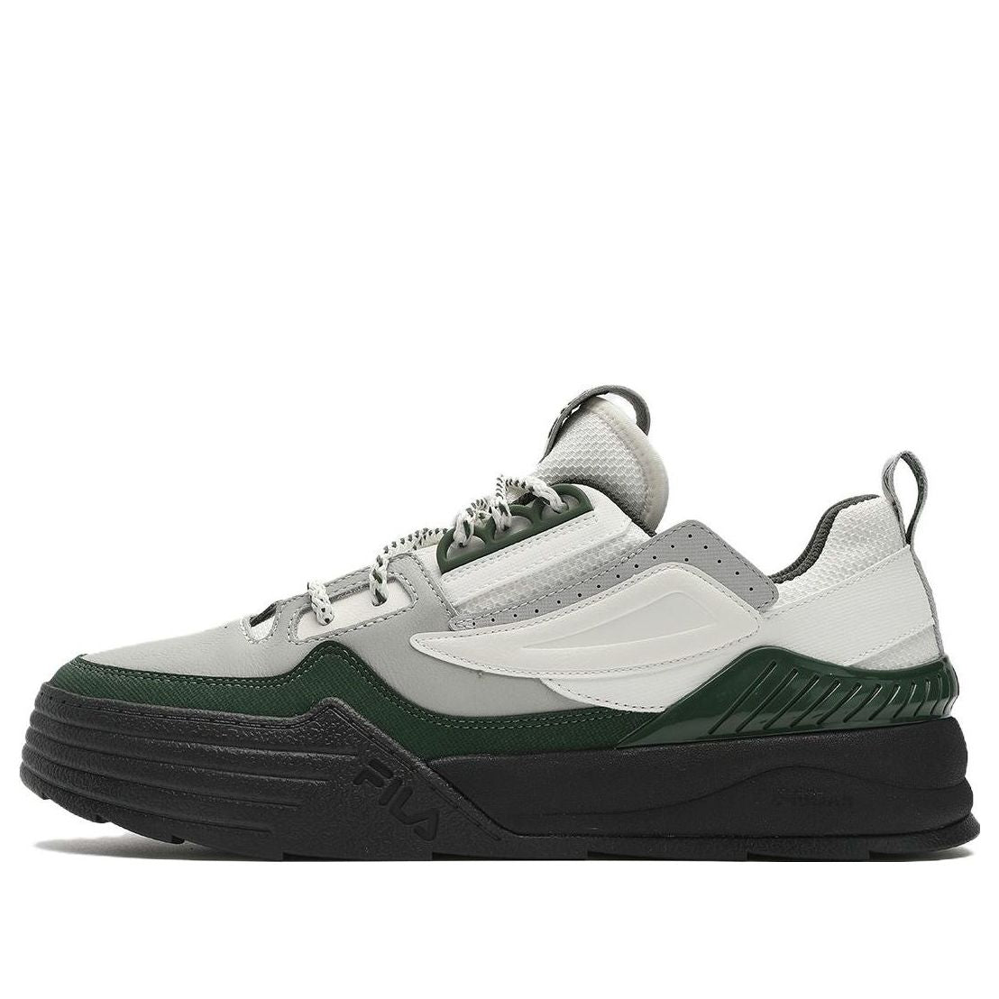 FILA Court Deluxe Low Shoes 'Grey White Black' F12M341224FSG