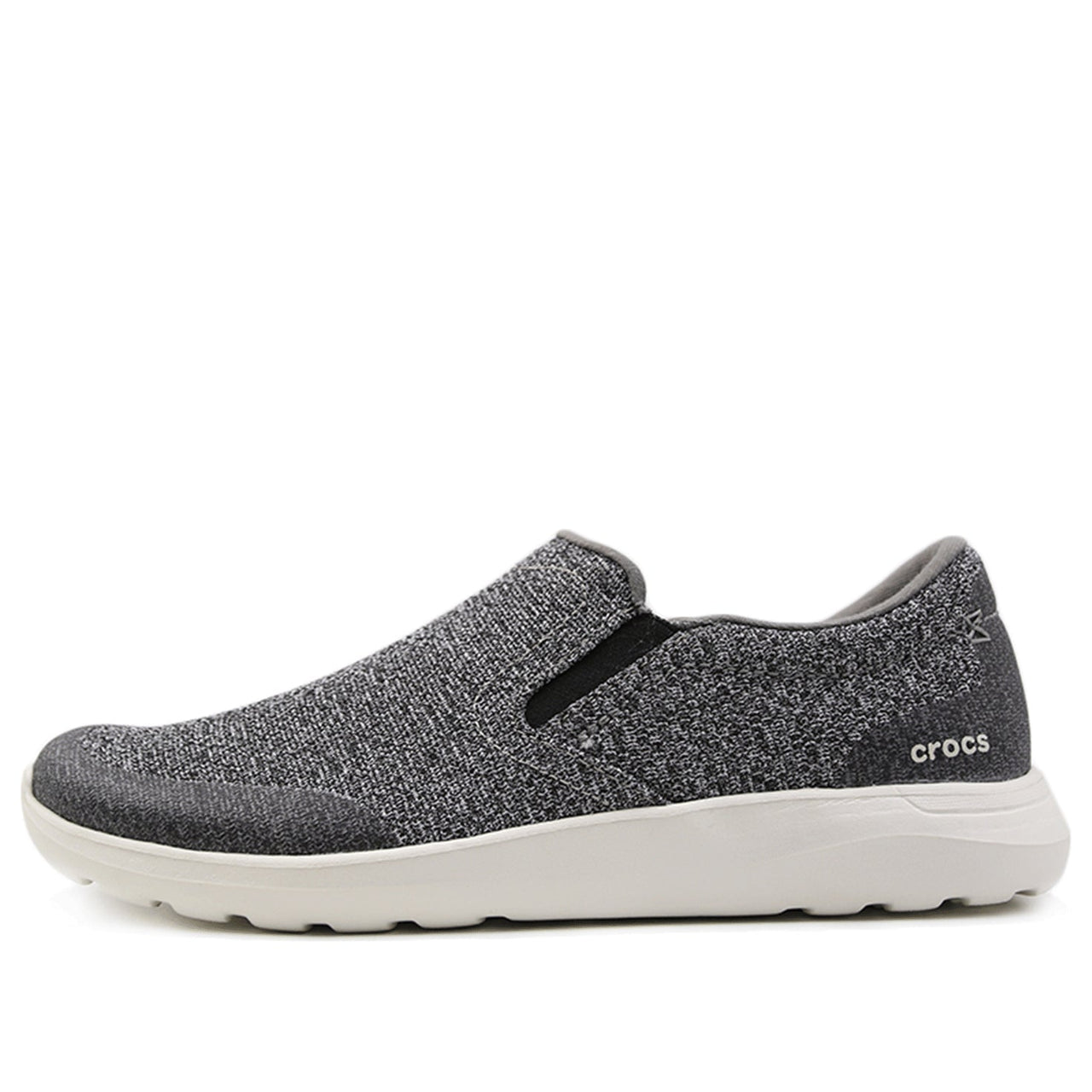 Crocs Kinsale Static Slip-on Shoes 'Grey White' 203977-01R