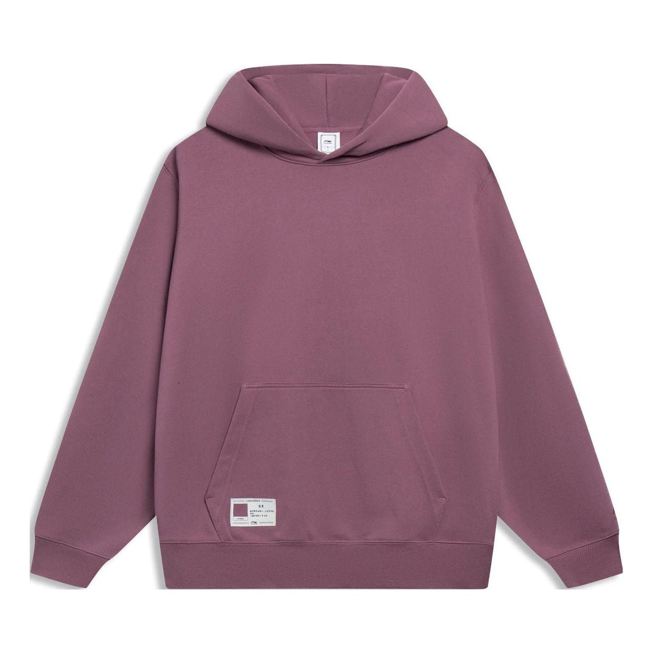 Li-Ning Chinese Color Label Logo Hoodie 'Pink' AWDT069-8