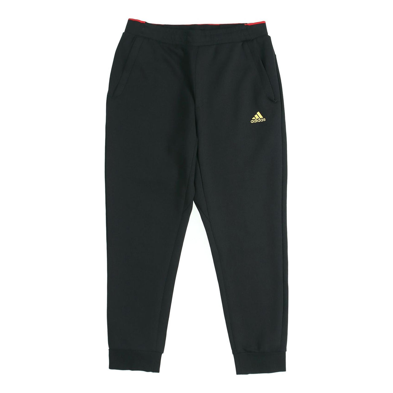 adidas CNY Pt limited Metallic Detail Elastic Waistband Sports Pants Black FM9274