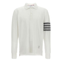 THOM BROWNE Collar Long Sleeve T-Shirt 'White' MJP137G-07976-100
