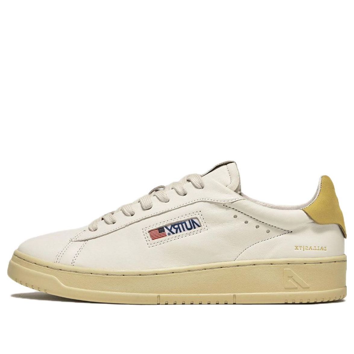 (WMNS) Autry Dallas Low Leather 'White Beige' ADLW-NG02