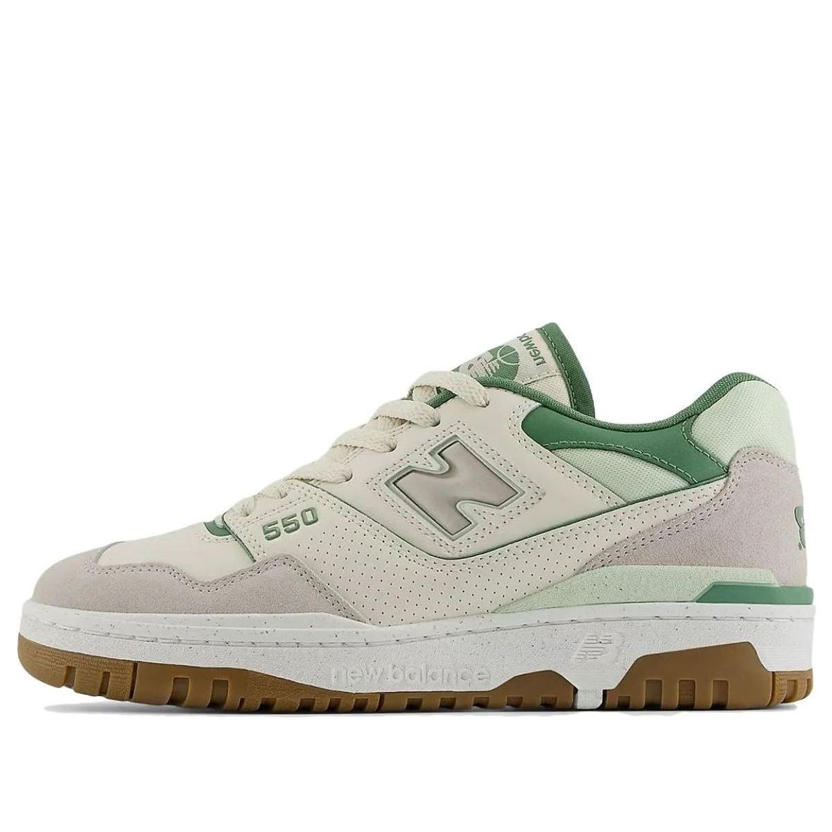 (WMNS) New Balance 550 'Linen Natural Mint Mallard Green' BBW550HK