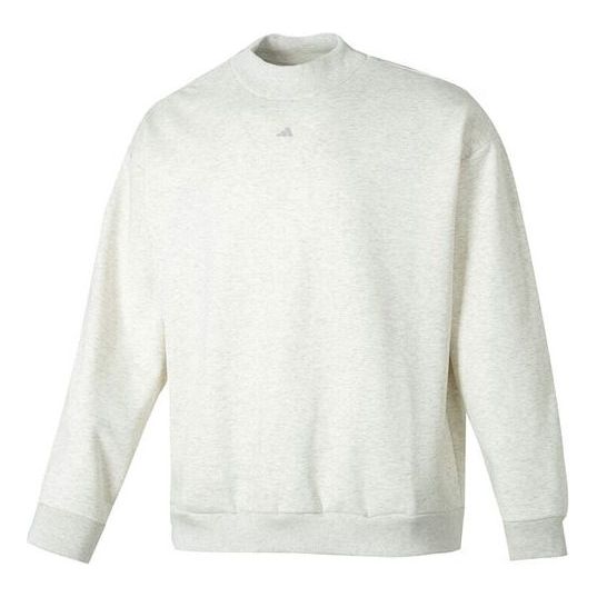 adidas Basketball Crew Sweatshirt Asia Sizing 'White' IX1965