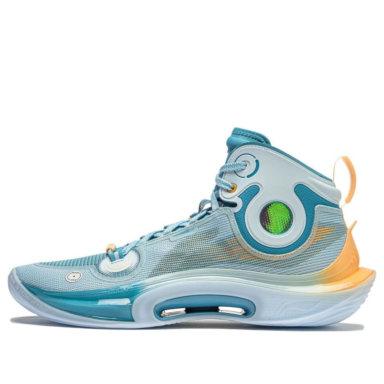 Li-Ning Sonic 11 Ultra 'Blue Teal Yellow' ABAT019-7