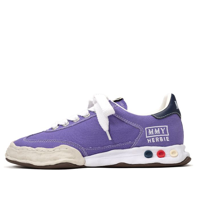 Maison MIHARA YASUHIRO HERBIE OG Sole Canvas Low-top Sneaker 'Purple' A09FW704-PUR