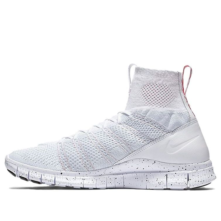 Nike Free Flyknit Mercurial 'Triple White' 805554-100