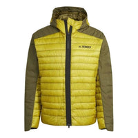 adidas Terrex MYSHELTER Down Hooded Jacket 'Green' HH9215