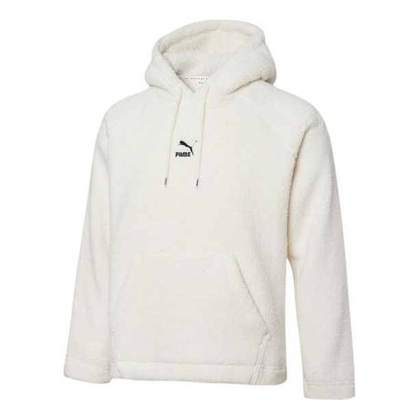 PUMA Classics Sherpa Hoodie 'White' 533122-73