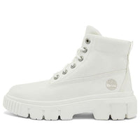 (WMNS) Timberland Greyfield Canvas Boot 'White' A2JFQW