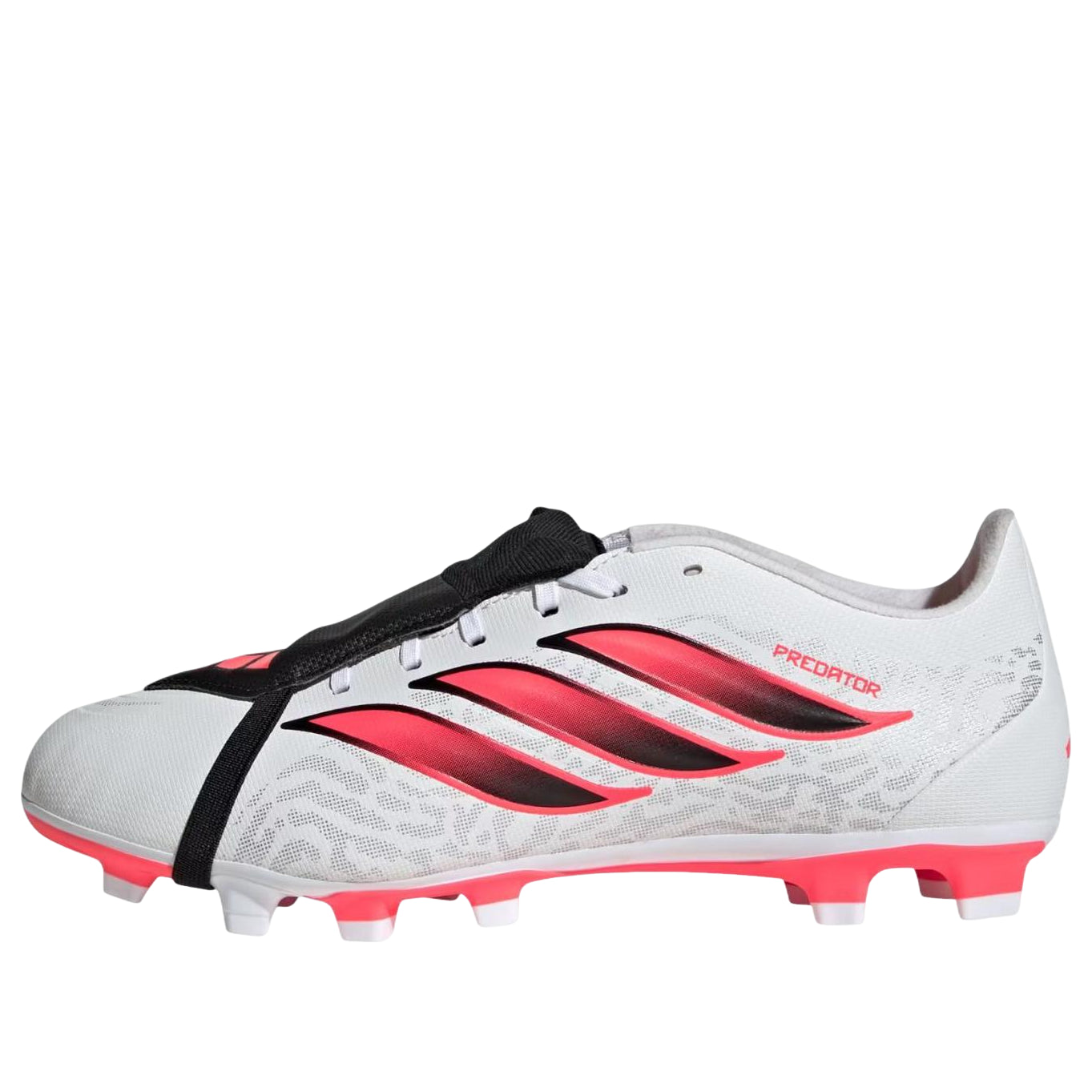 adidas Predator Club Fold-Over Tongue FG/MG 'White Solar Turbo' IH2117