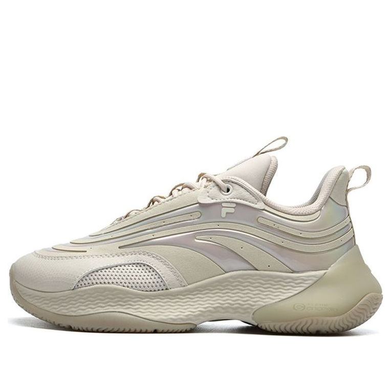 (WMNS) FILA FUSION Ray II Sneakers 'Beige' T12W217318FBI