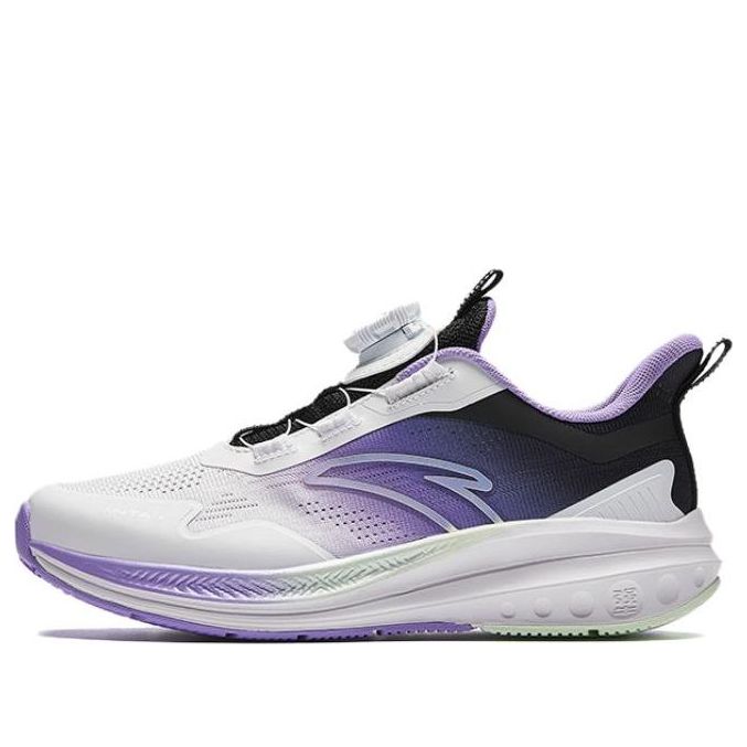 (GS) ANTA Running Series Sneakers 'White Purple Black' 322425509-3