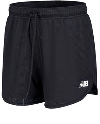 (WMNS) New Balance Athletics Mesh Short 'Black' WS41510-BK