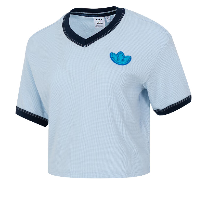 (WMNS) adidas Originals T-Shirt Asia Sizing 'Blue' JI7240