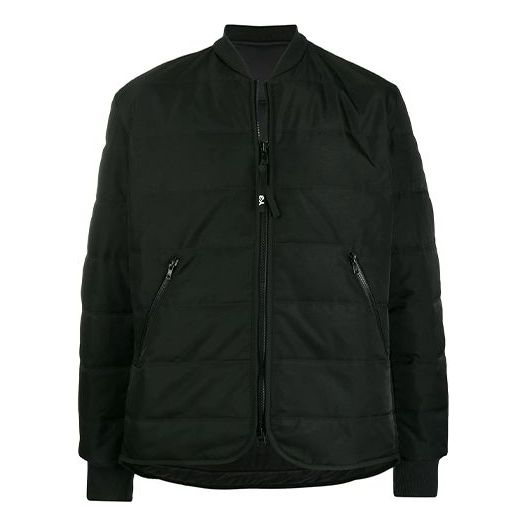 Men's Y-3 U PADDED LINER Jacket Zipper Jacket Black FJ0319