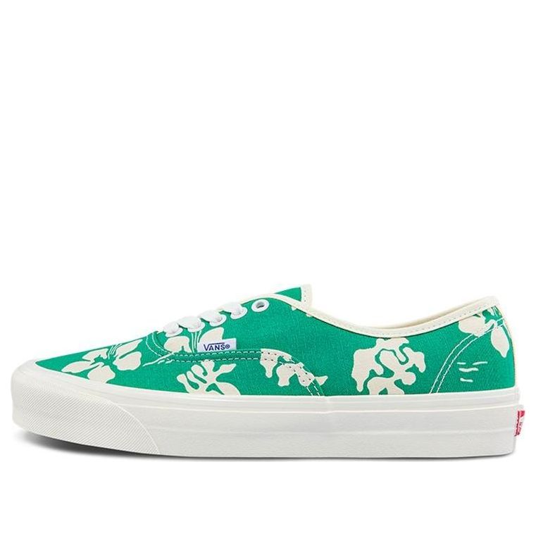 Vans Authentic 44 DX Low Tops Casual Skateboarding Shoes Green Printing Unisex VN0A5KX4AWP