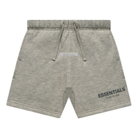 Fear of God Essentials FW21 Sweatshort 'Dark Heather Oatmeal' FOG-FW21-160