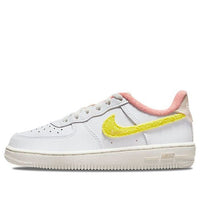 (PS) Nike Force 1 LV8 'White Yellow Strike' DV2199-100
