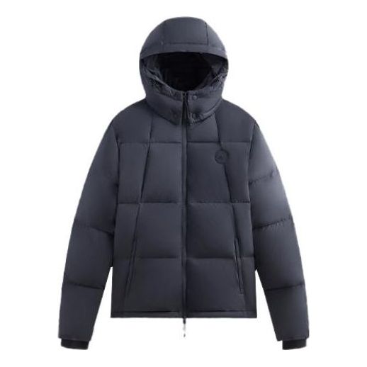 KITH Wrinkle Nylon Midi Puffer 'Torpedo' KHM010393-402