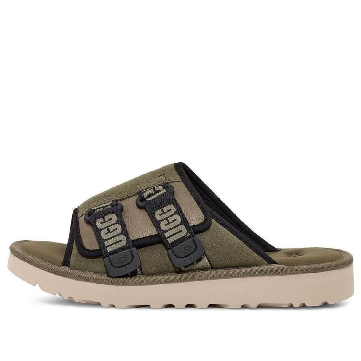 UGG Goldencoast Strap Slippers 'Olive Green' 1142730-MSG