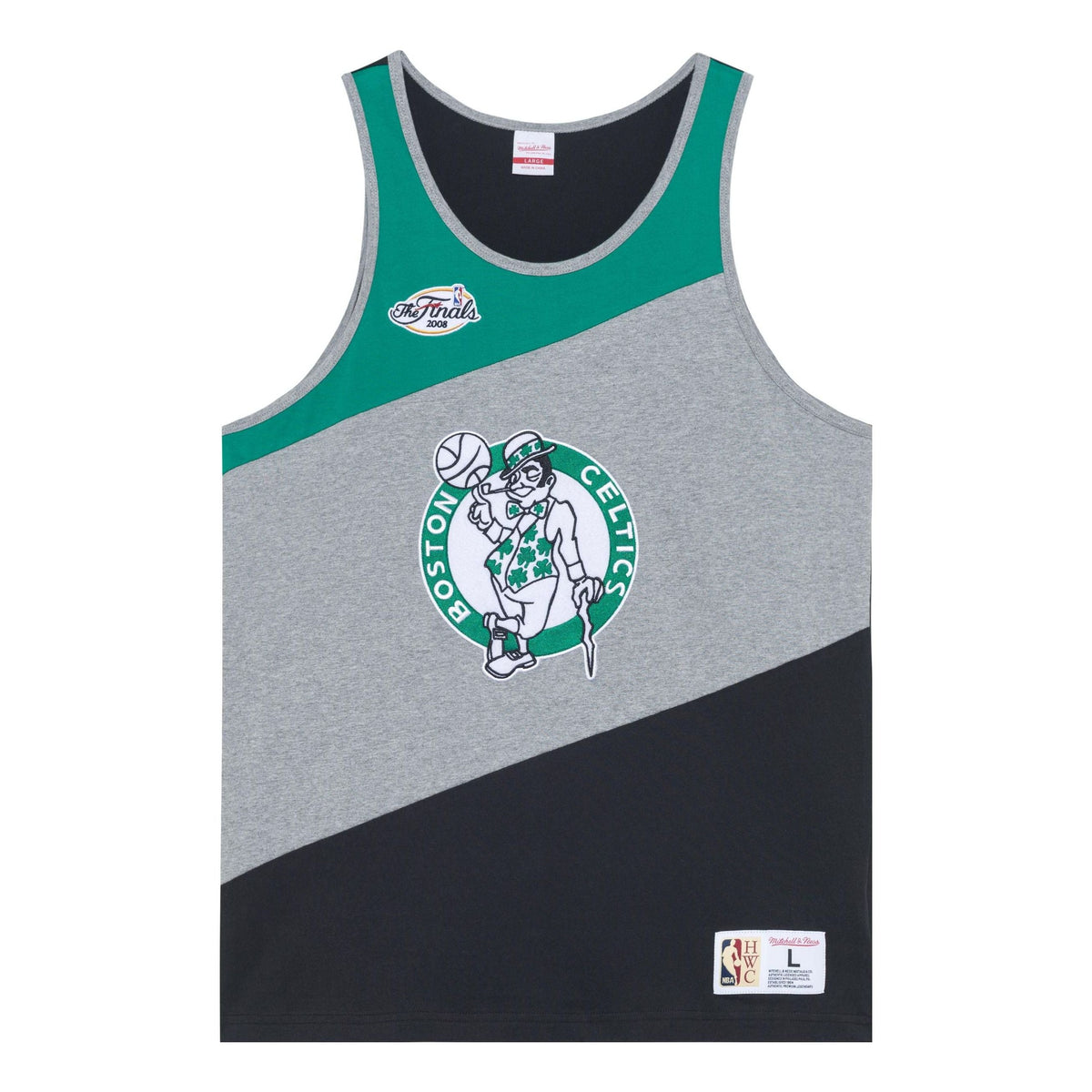 Mitchell & Ness x NBA HWC Colorblocked Cotton Tank 'Chicago Bulls' TTNK5120-BCEYYPPPGHGN