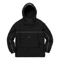 جاكيت تبادلي Supreme SS18 Split Anorak أسود اللون بغطاء رأس للجنسين SUP-SS18-545