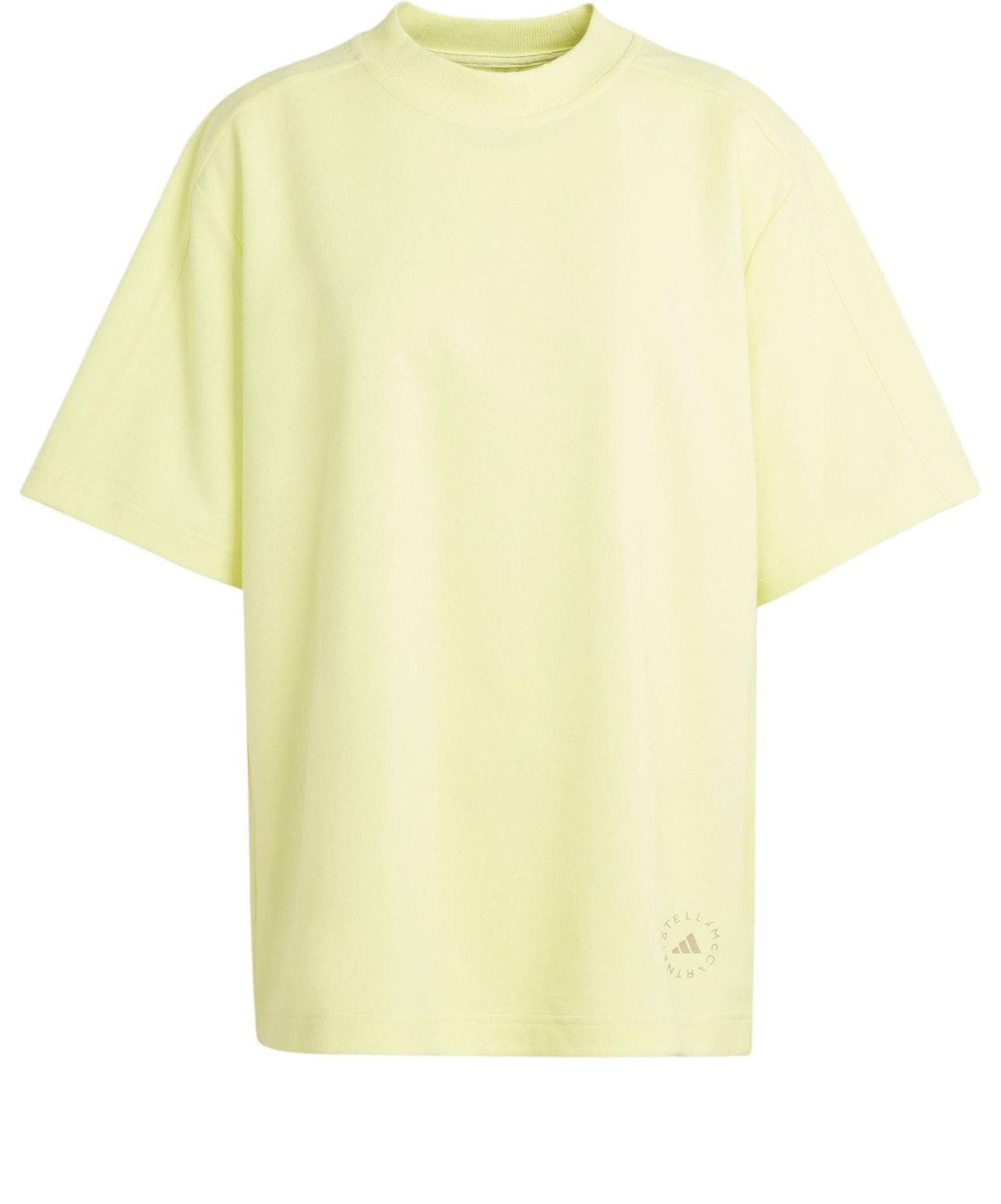 (WMNS) adidas by Stella McCartney Logo T-shirt Asia Sizing 'Yellow' IT8288