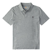 Timberland Logo Polo Shirt 'Grey' A63YQ-052