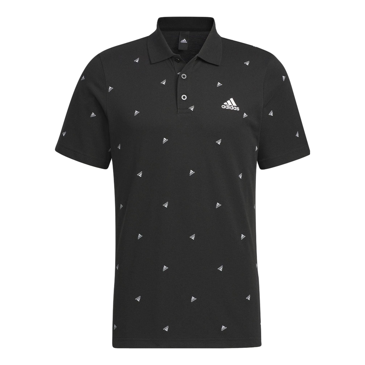 adidas Future Icons Micro Polo Shirts 'Black' IA8151