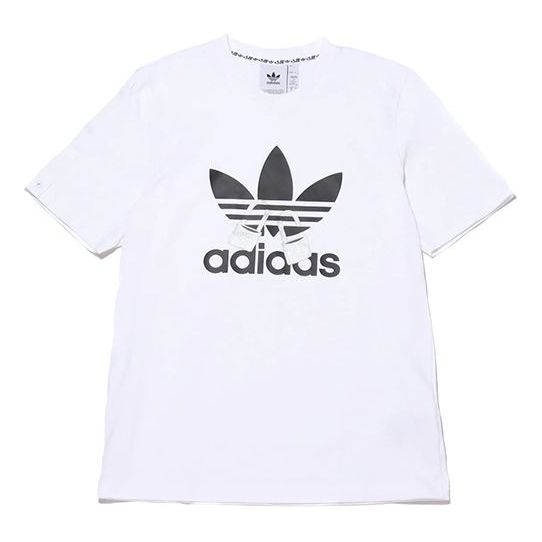 adidas originals Vday Tee Uni Casual Crew Neck Men's White H07084
