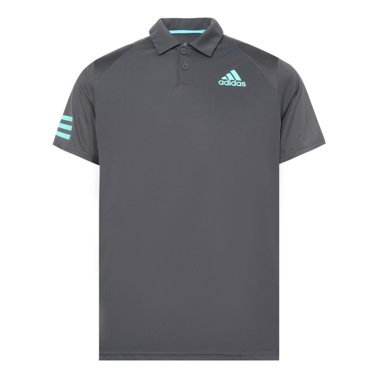 adidas Club Tennis 3-Stripes Polo Shirt 'Grey' HB8028