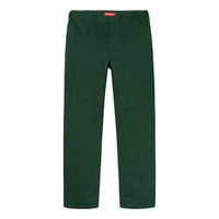 Supreme SS19 Work Pant Dark Green Cargo Casual Pants Unisex SUP-SS19-220