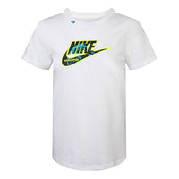 (WMNS) Nike Sportswear Round Neck Casual Short Sleeve White CV9165-100