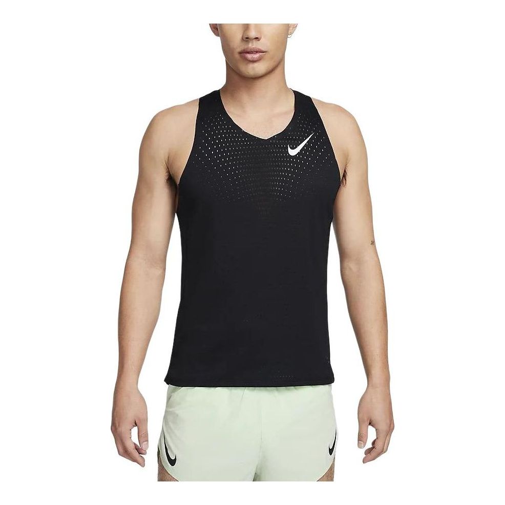 Nike AeroSwift Dri-FIT ADV Running Singlet 'Black' FN4232-010