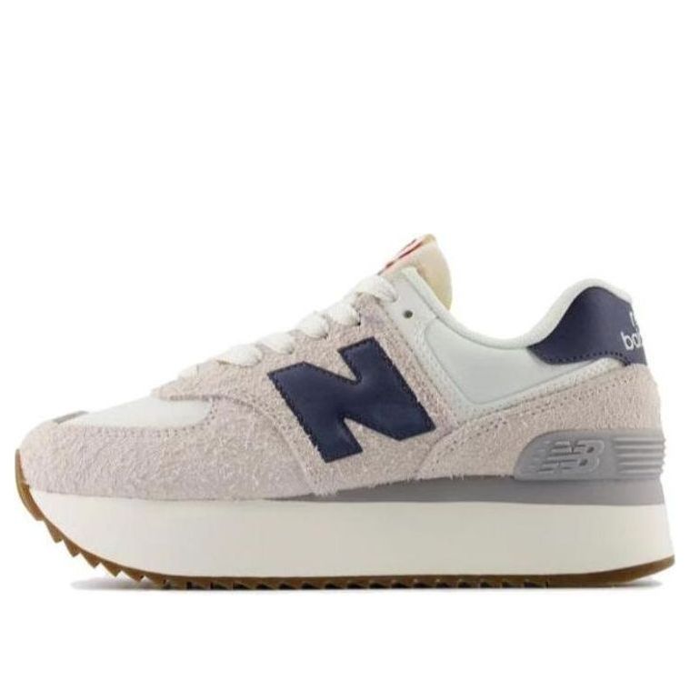 (WMNS) New Balance 574+ 'Beige Blue White' WL574ZQA