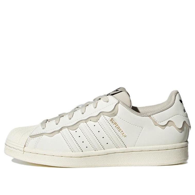 (WMNS) adidas originals Superstar Sneakers Creamy GW4441