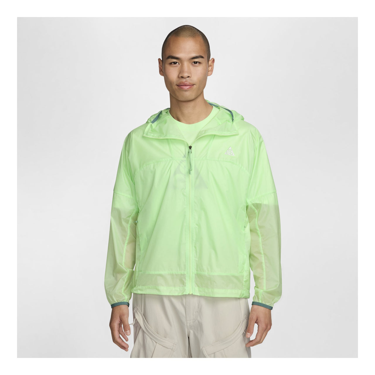 Nike ACG Windproof Cinder Cone Hoodie Jacket Asia Sizing 'Light Green' DB0979-376