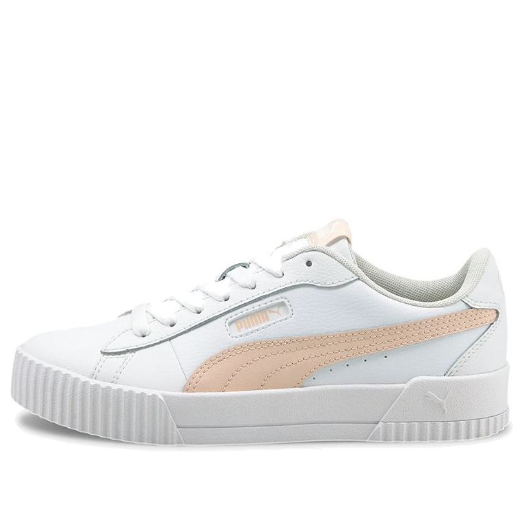 (WMNS) PUMA Carina Crew White/Orange 374903-03