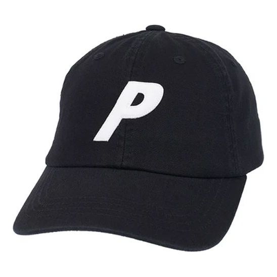 Palace P 6-Panel Logo Cap 'Black' P20H014