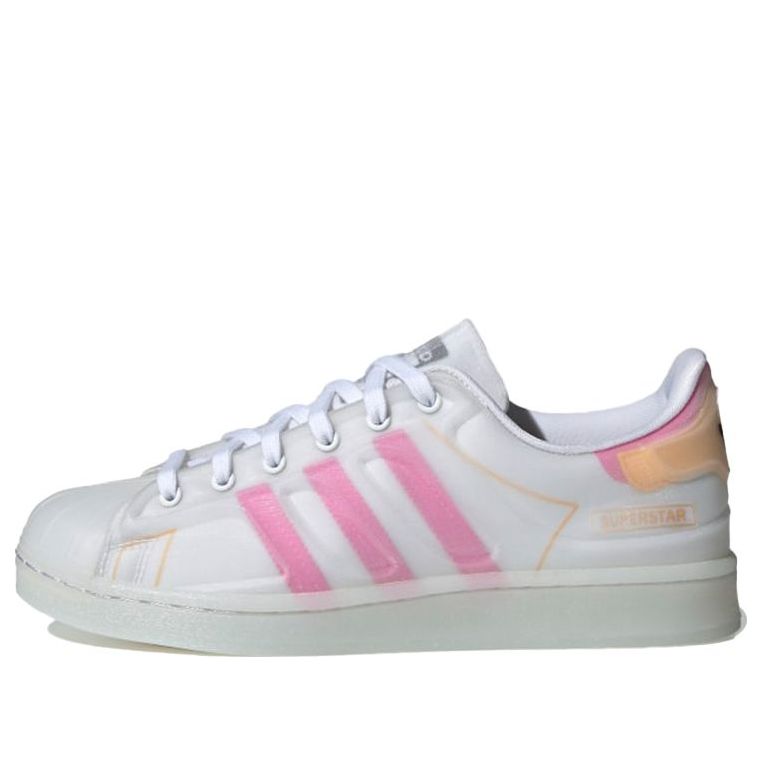 (WMNS) adidas originals Superstar Futureshell 'White Orange Pink' FY7357