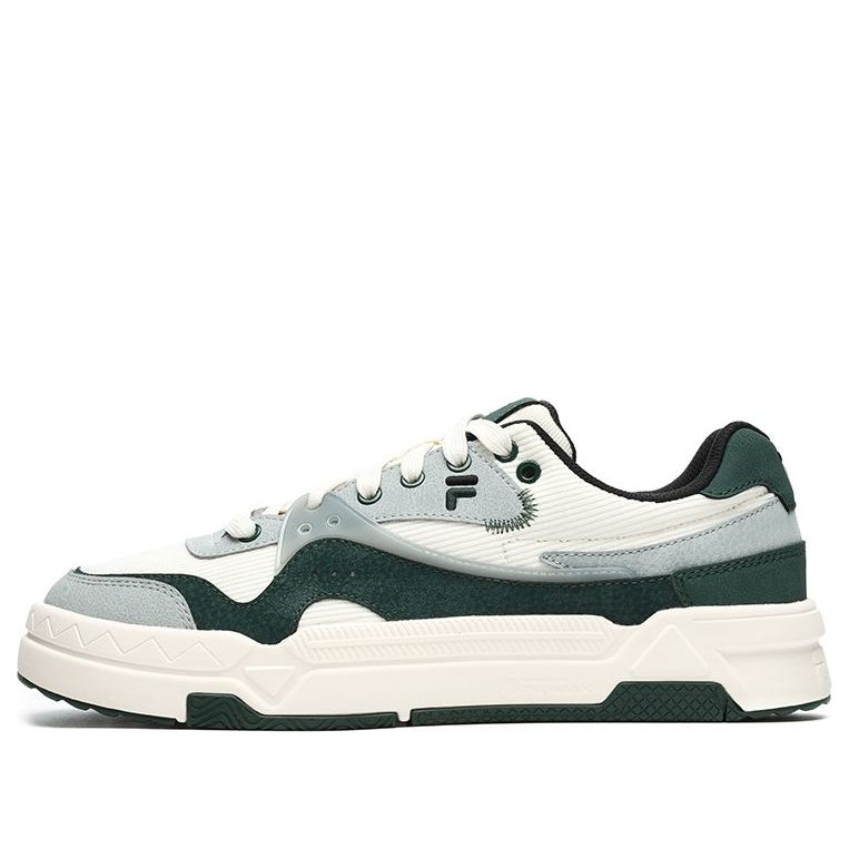 FILA FUSION Bank Skate Shoes 'White Green' T12M242205FGG