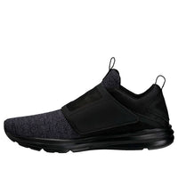 PUMA Enzo Strap Knit Low Top Running Shoes Black 190029-02