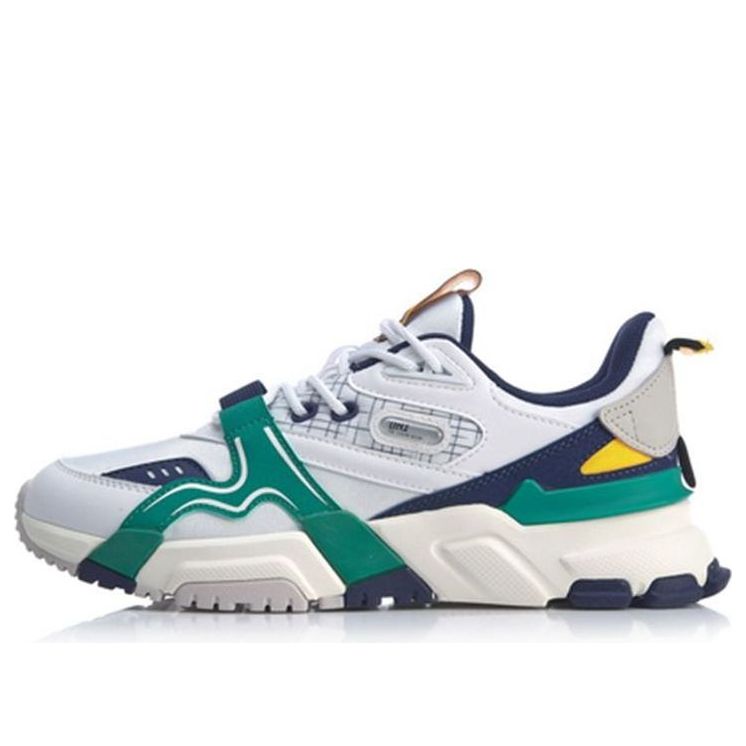 Li-Ning 001 Classic Casual Shoe 'White Green' AGCQ005-1