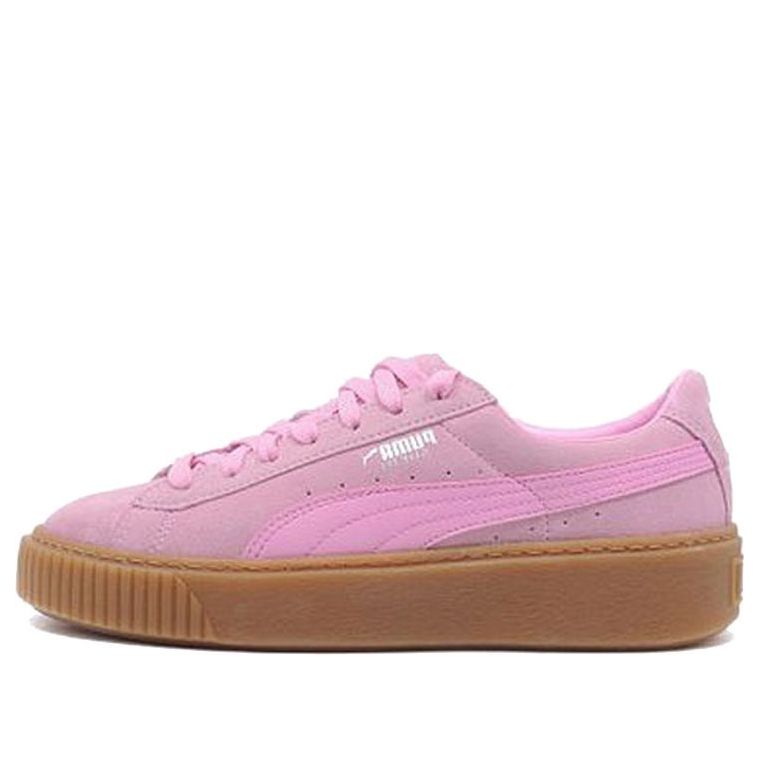 PUMA Suede Platform Junior Pink 363663-02