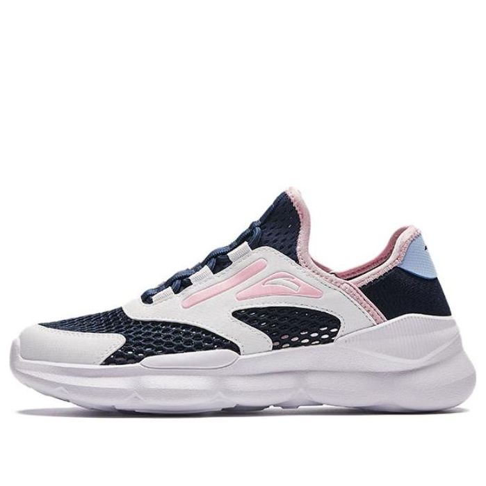 (GS) ANTA Running Series Sneakers 'White Black Pink' A322428821-1