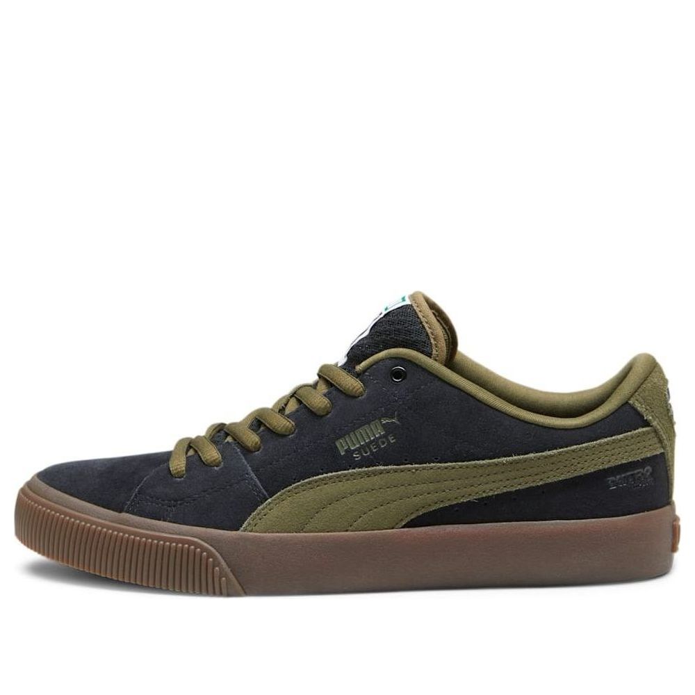 PUMA Suede Skate Nitro 'Black Olive Drab' 386082-13